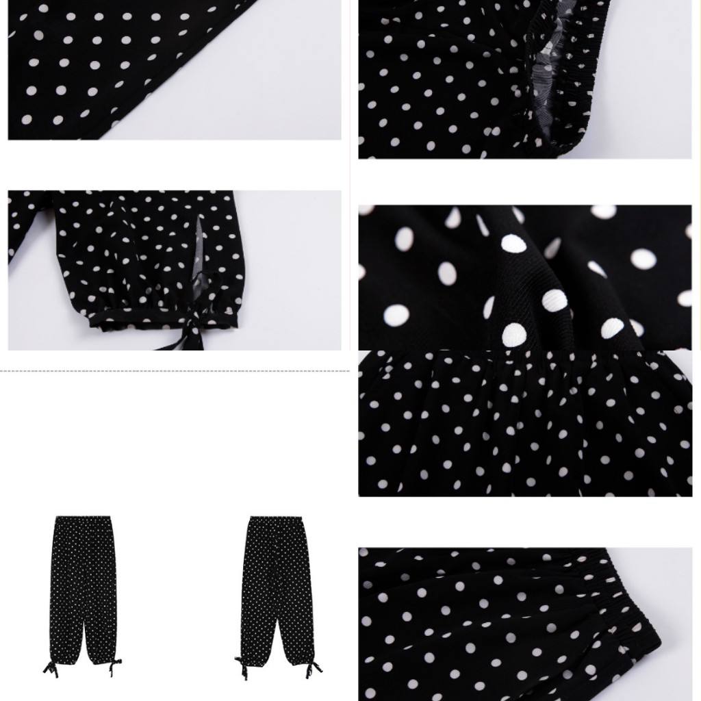 Quần vải chấm bi (Q41) – HÀNG CÓ SẴN