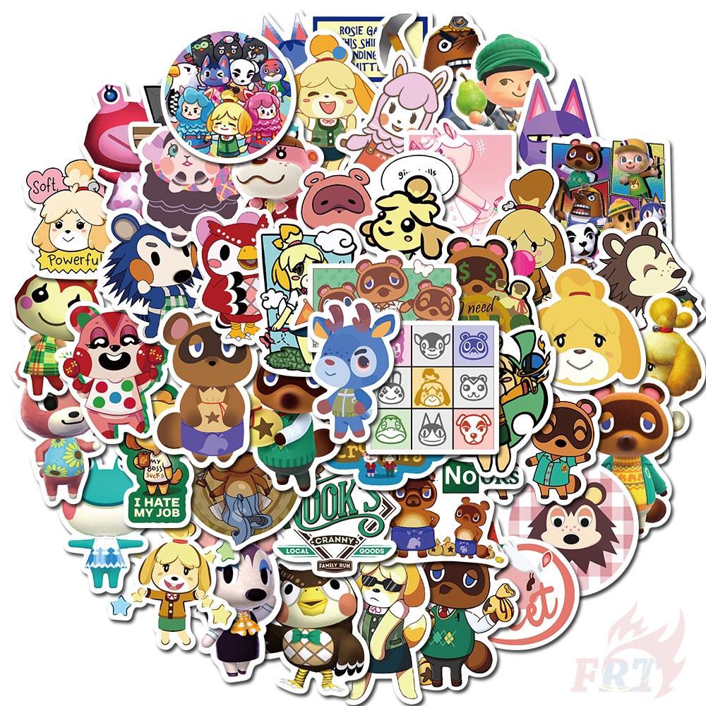 Set 50 Sticker Dán Hình Động Vật