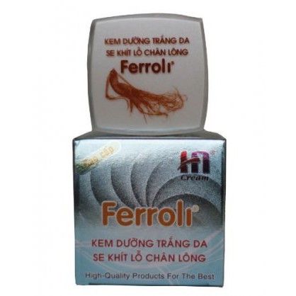 Kem dưỡng trắng da se khít lỗ chân lông Ferroli 15g