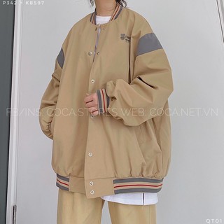 [KB597]🧸 Áo khoác bomber FOREST Hàn Quốc (Có sẵn/ảnh thật)