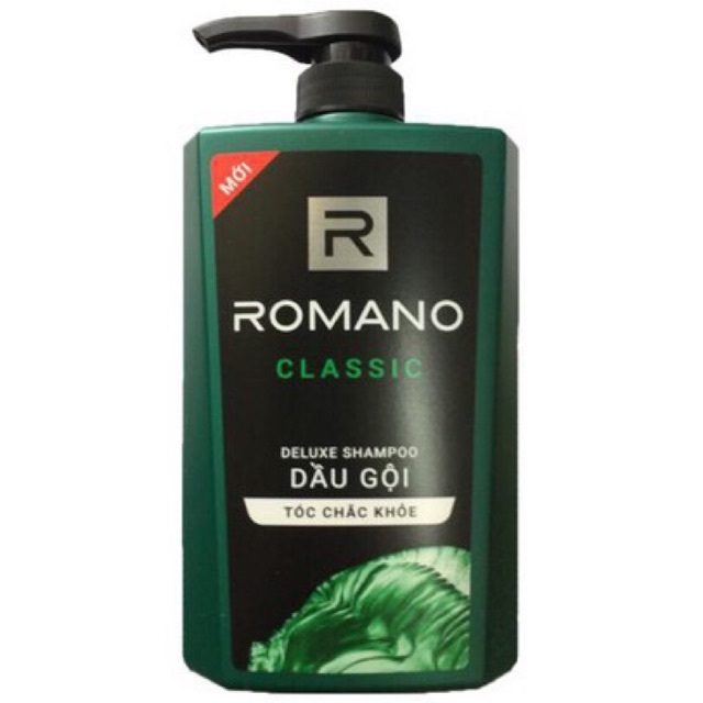 Dầu Gội Romano Classic 650ml (Xanh)