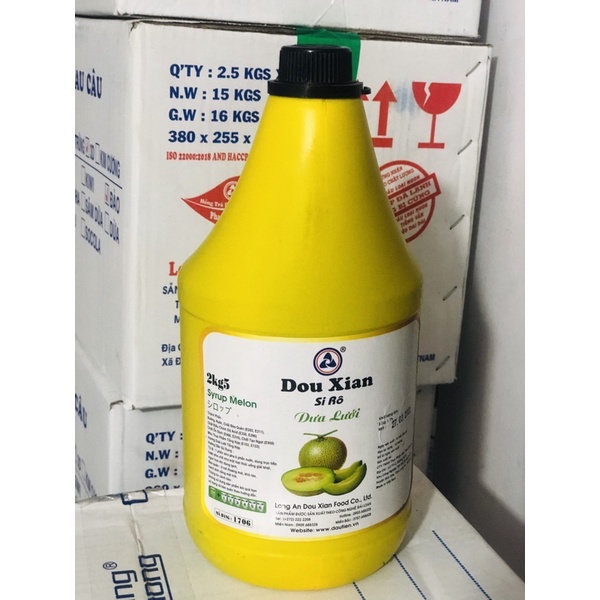siro dưa lưới 2kg5 dowxian ( vàng)