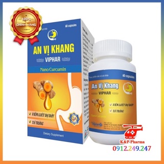 An Vị Khang Viphar | Giảm viêm loét dạ dày, viêm thực quản, đầy bụng ợ hơi