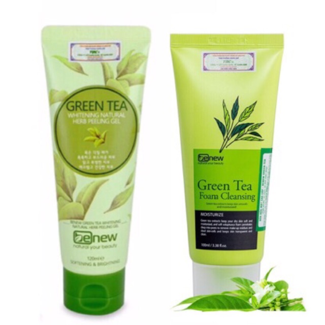Combo Sữa Rửa Mặt Benew và Tẩy Da Chết Benew 120ml