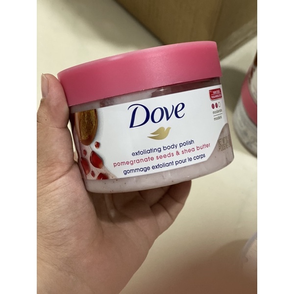 TẨY TẾ BÀO  CHẾT DOVE EXFOLIA BODY POLISH ( BẢN MỸ )