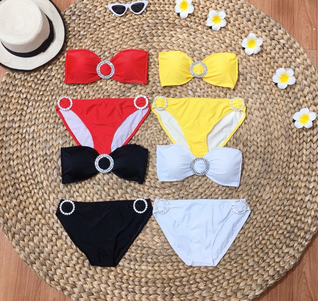 Bikini Đồ Bơi 2 Mảnh Khoen Đính Đá Cao Cấp GK0225 (Ảnh Thật) | BigBuy360 - bigbuy360.vn