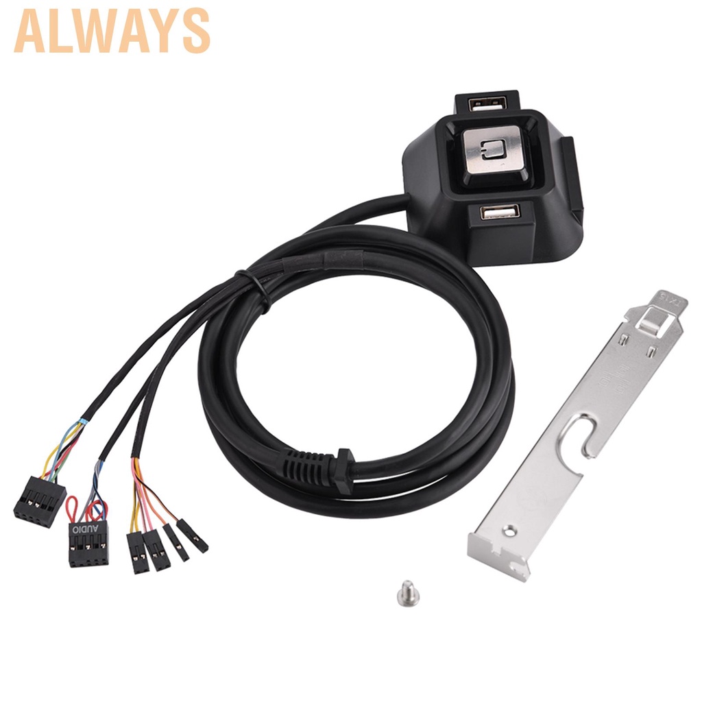 [READY STOCK] Nút Khởi Động Nguồn Điện Cho Máy Tính Để Bàn