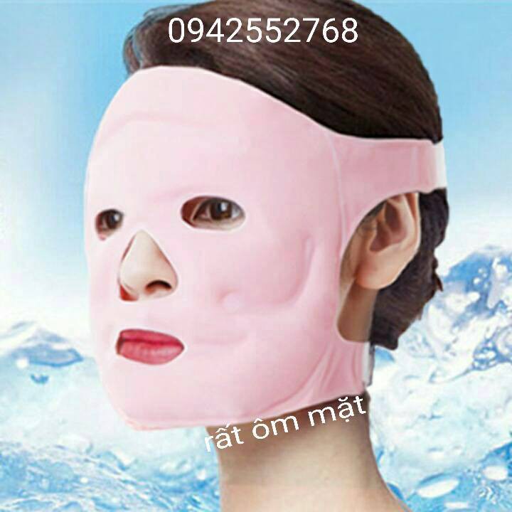 MẶt nạ đá lạnh nam châm huyệt đạo