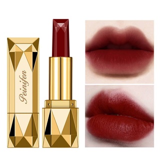 (Hàng Mới Về) Son Lì Pnf Thiết Kế Vỏ Màu Vàng Kim Cương Sang Trọng