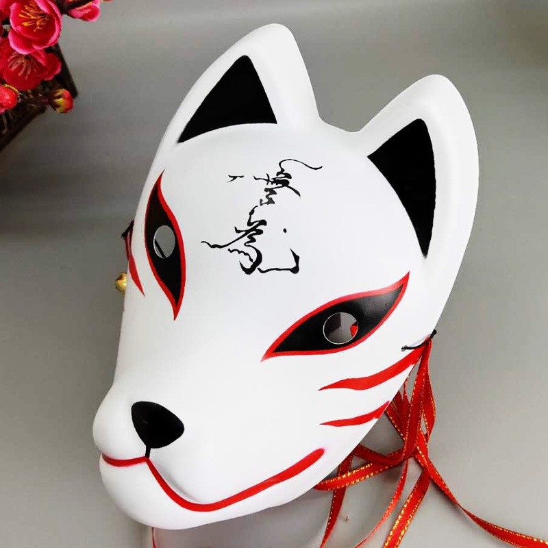 Mặt Nạ Hóa Trang Hình Cáo Độc Đáo-Mặt nạ vẽ mèo/Mặt nạ vẽ cáo/Mặt nạ vẽ chó/Mặt nạ vẽ thỏ phong cách Nhật Bản độc đáo | BigBuy360 - bigbuy360.vn