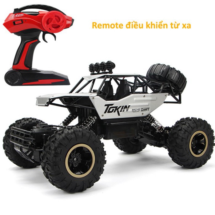 Xe Địa Hình Điều Khiển Từ Xa Rock Crawler 2 Cầu, Độ Bên Cao, Chống Va Đập - ĐIỆN TỬ TP