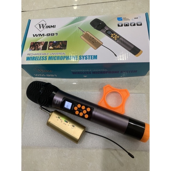 Micro đa năng có chỉnh echo wm991