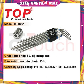 Bộ lục giác 9 cây bông mai dài top - kth001