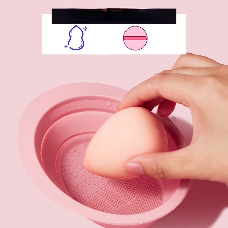 Miếng Silicone Vệ Sinh Cọ Trang Điểm