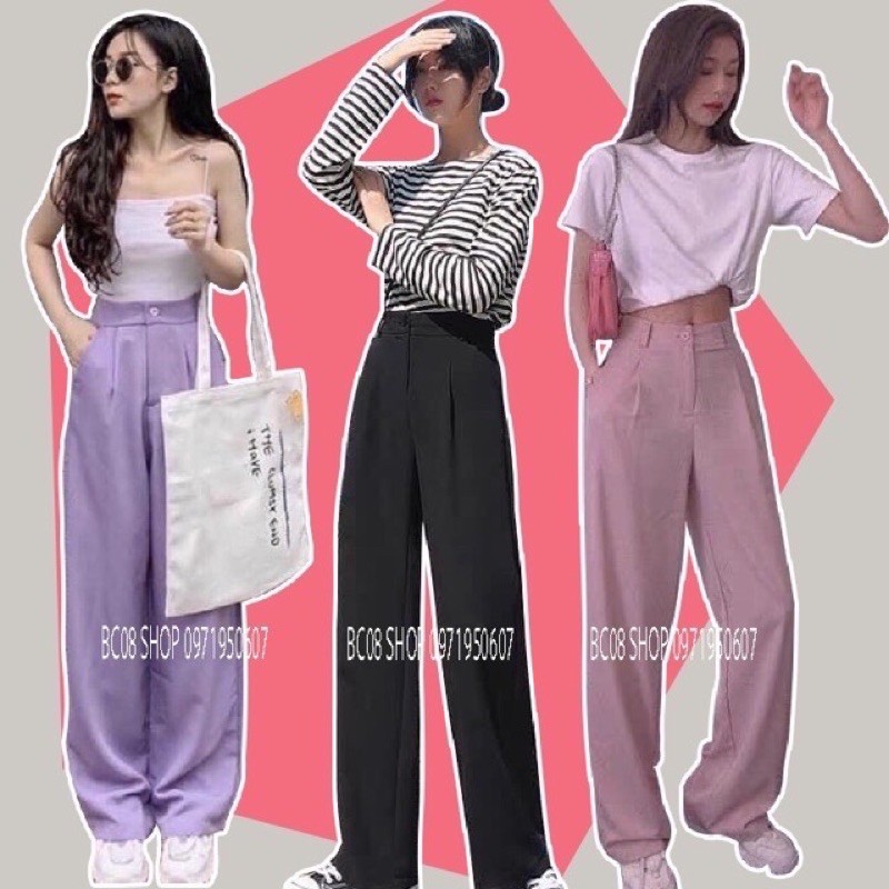 QUẦN ỐNG SUÔNG CÔNG SỞ / ỐNG RỘNG / HOT 2021