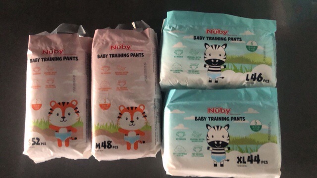 100c -50c Bỉm Quần NuBy Xuất Mỹ size M100c L100c XL100c XXL100c XXXL100c