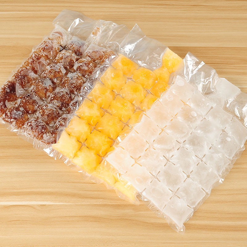 Set 10 Túi Làm Đá 240 Ngăn Tự Đóng Băng CR1