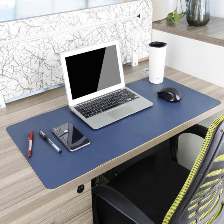 Thảm trải bàn- Deskpad da trải bàn làm việc da Pu 2 mặt chống nước, dễ lau lùi | BigBuy360 - bigbuy360.vn