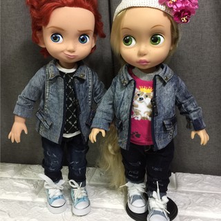 Áo khoác JEAN cho Búp Bê ANIMATOR nam nữ thiết kế Unisex