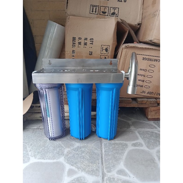 BÔ LỌC THÔ 10in GỒM BỘ LOI1,2,3,PASS dây cấp nước vòi rửa chén bi