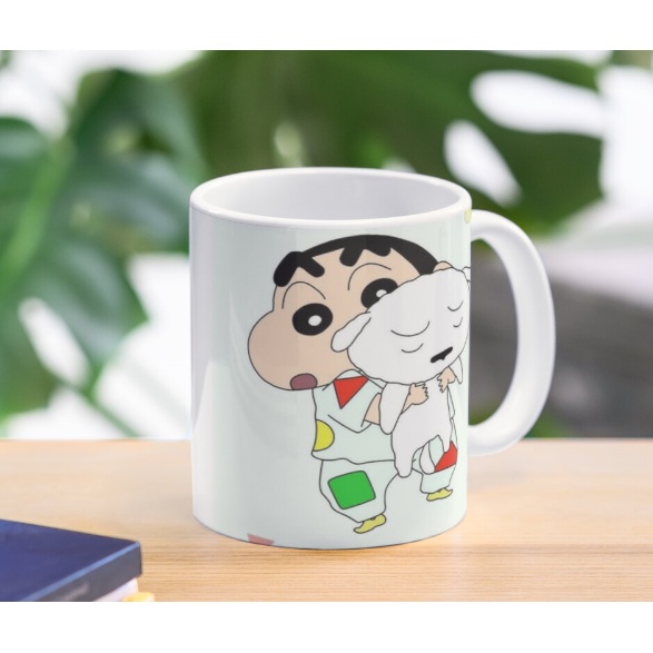 Cốc sứ uống trà cà phê in hình Shin - Chan cậu bé bút chì đáng yêu - In ảnh lên cốc theo yêu cầu giá tốt