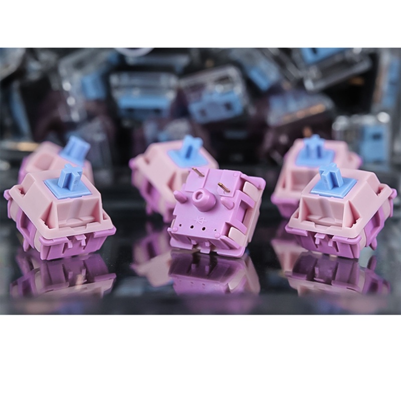 Công Tắc Bàn Phím Cơ Gaming Nerf JWICK 5Pin Mạ Vàng 4 10P