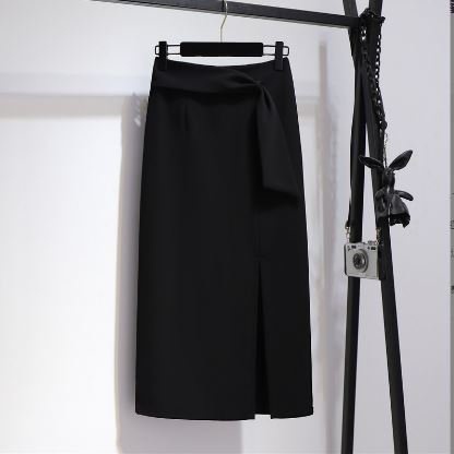 Chân Váy Nữ ❣️𝑭𝒓𝒆𝒆𝒔𝒉𝒊𝒑❣️chân váy công sở sẻ tà sang chảnh
