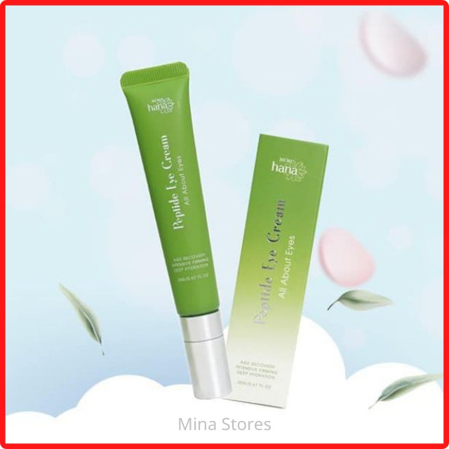 Kem Dưỡng Mắt RIORI Peptide Eye Cream 20g – Giảm Nếp Nhăn, Làm Mờ Quầng Thâm Vùng Mắt