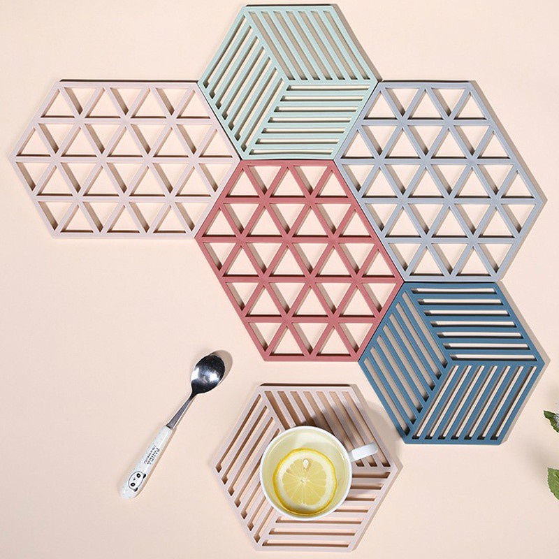 Lót nồi silicon chống nóng chịu nhiệt chống trượt chất liệu silicon cao cấp 88294