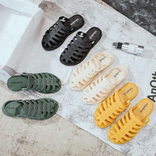 Dép sực nữ 🍀FREE SHIP🍀 Dép sục rọ nhựa dẻo đi mưa 4 màu kèm ảnh