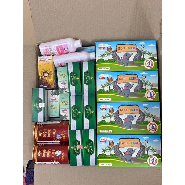 Combo 3 hộp GO TALLER Cầu Bình An