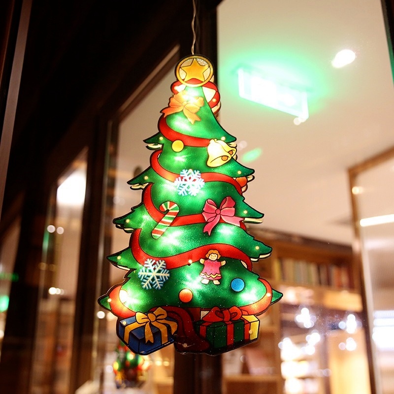 Đèn LED trang trí cửa sổ nhiều màu sắc