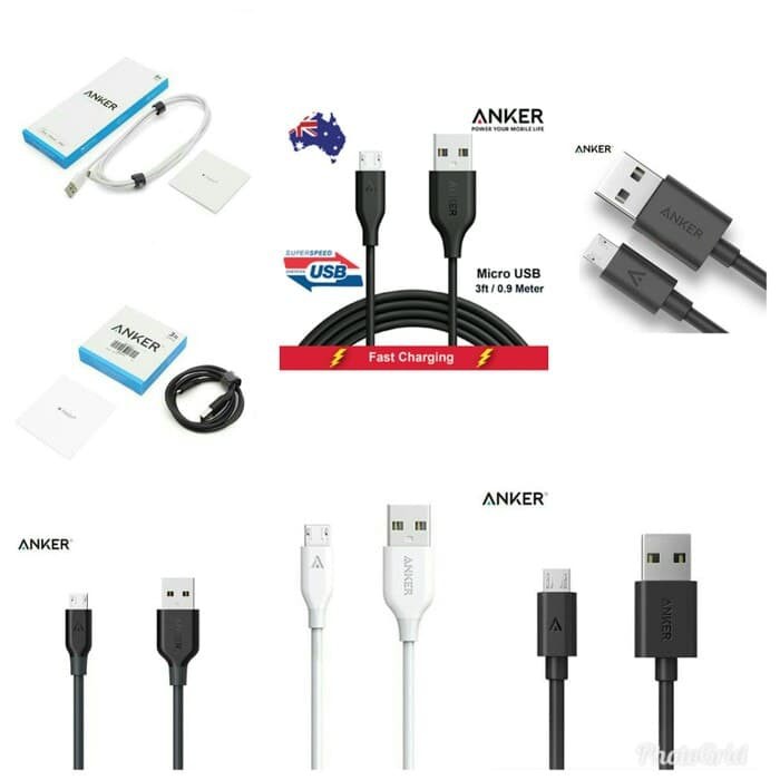 Dây Cáp Sạc Anker Micro Usb 3ft / 0.5m Tốc Độ Cao