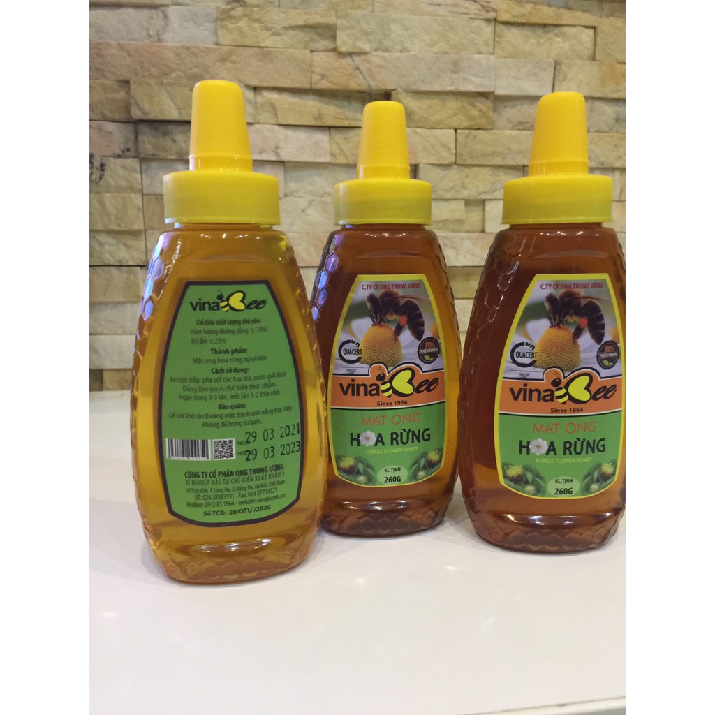 MẬT ONG HOA RỪNG CÔNG TY CP ONG TRUNG ƯƠNG VINA BEE