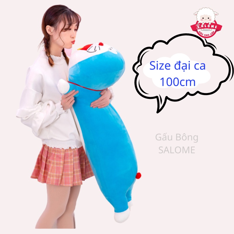 Gấu Bông Doraemon Nhiều Biểu Cảm SALOME, Thú Nhồi Bông Mèo Máy Dễ Thương