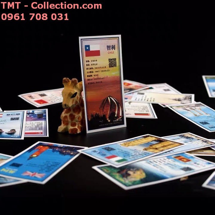 Bộ cờ 150 nước gắn vào phơi; Dùng để chú thích thêm cho bộ sưu tập tem, bộ sưu tập tiền -TMT Collection-SP001797