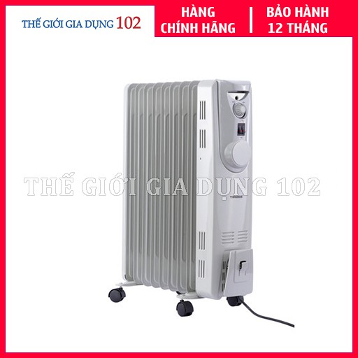 Máy Sưởi Dầu Tiross TS923, 9 Thanh, 2200W, Hàng Chính Hãng, Bảo Hành 12 Tháng