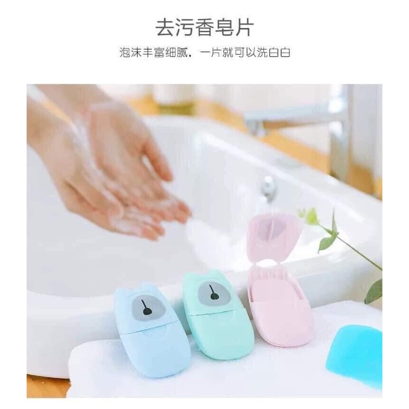 xà phong giấy-xà phòng bỏ túi