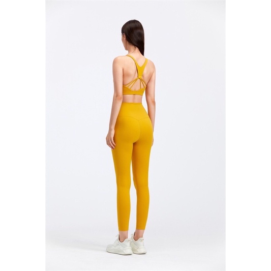 Bộ Tập Yoga Gym Chất Lulu W-Siêu Đẹp S62