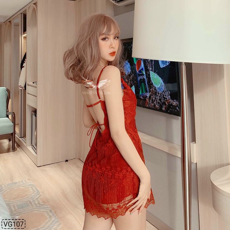 [FREESHIP ĐƠN 250K] VÁY NGỦ BÔNG TUYẾT HAI LỚP REN VÀ COTTON MỀM MẠI | BigBuy360 - bigbuy360.vn