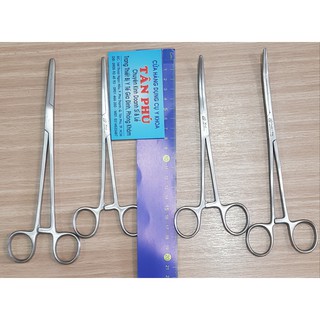 Pen 18 cm (thằng- cong) dùng rửa vết thương