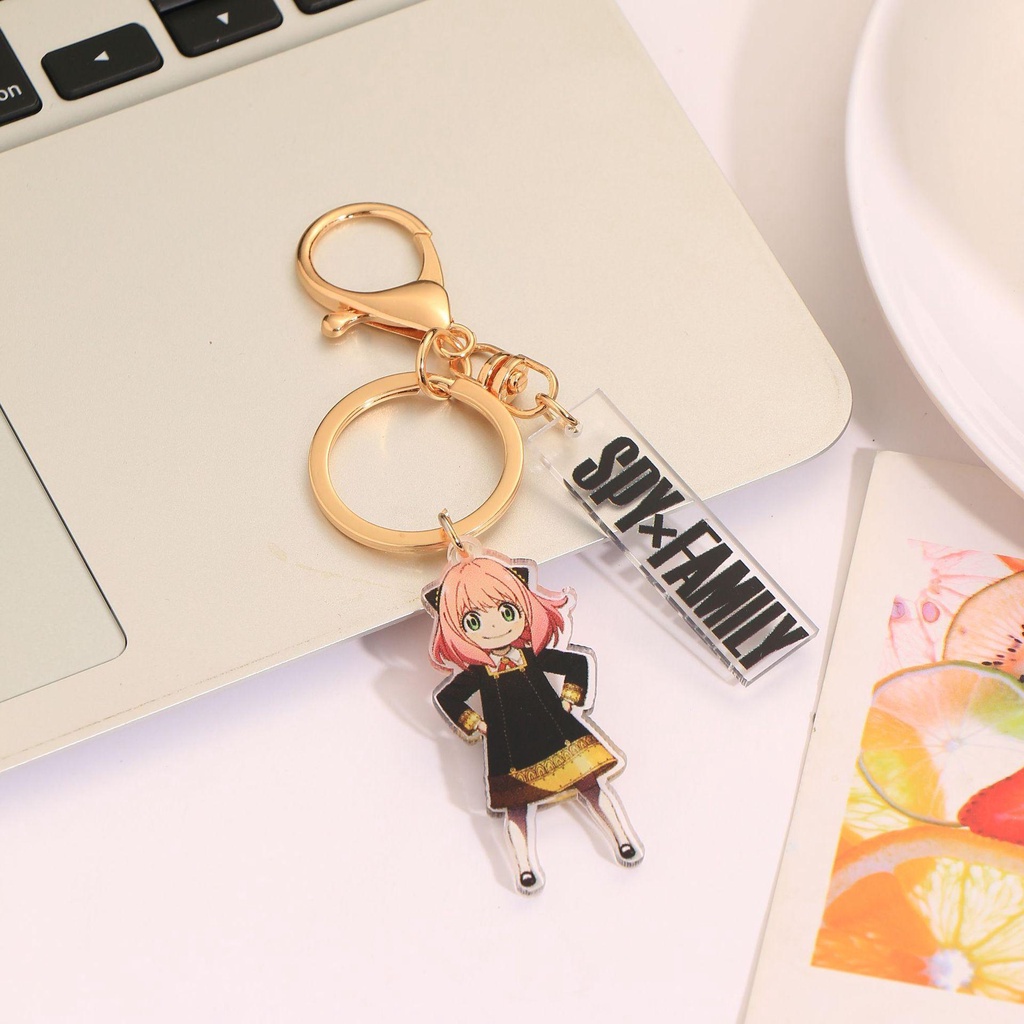 Móc Chìa Khóa Hình Anime Bằng Acrylic