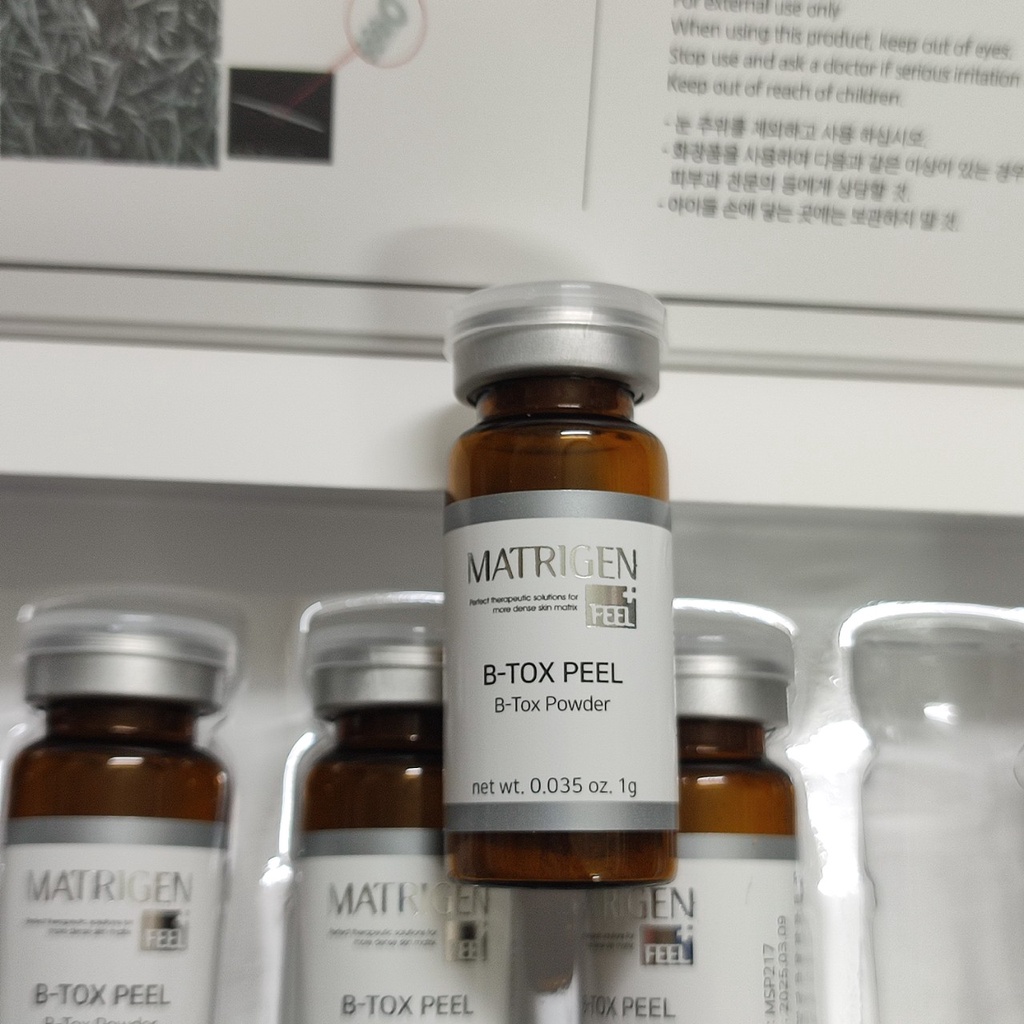 (Q1-HCM) Thay Da Sinh Học Hàn Quốc B-Tox BTOX PEEL MATRIGEN Vi Tảo 2 Màu [An Bình Cam Kết Chính Hãng]