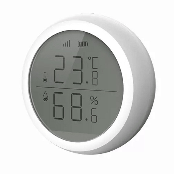 Cảm biến nhiệt độ và độ ẩm Tuya Zigbee có màn hình LCD