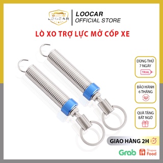 Lò Xo Trợ Lực Mở Cốp Xe Cho Xe Sedan, Hỗ Trợ Bật Cốp Tự Động, Có Ông Bảo Vệ Tay