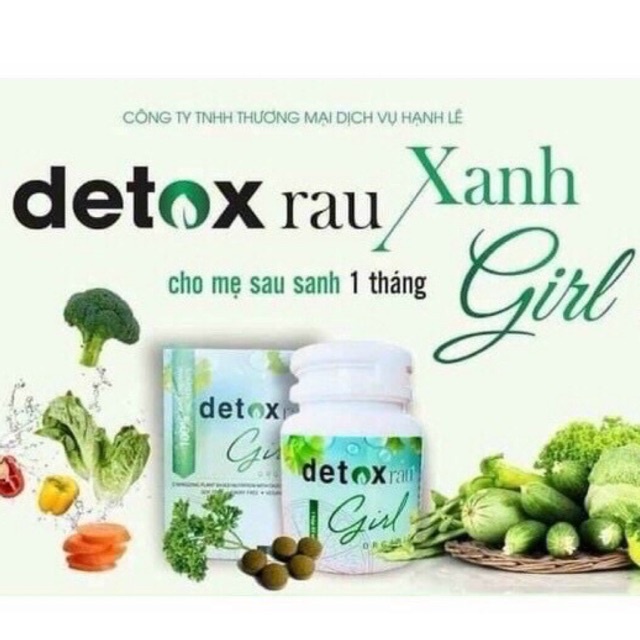 Viên uống rau xanh Gỉrl (25 viên)