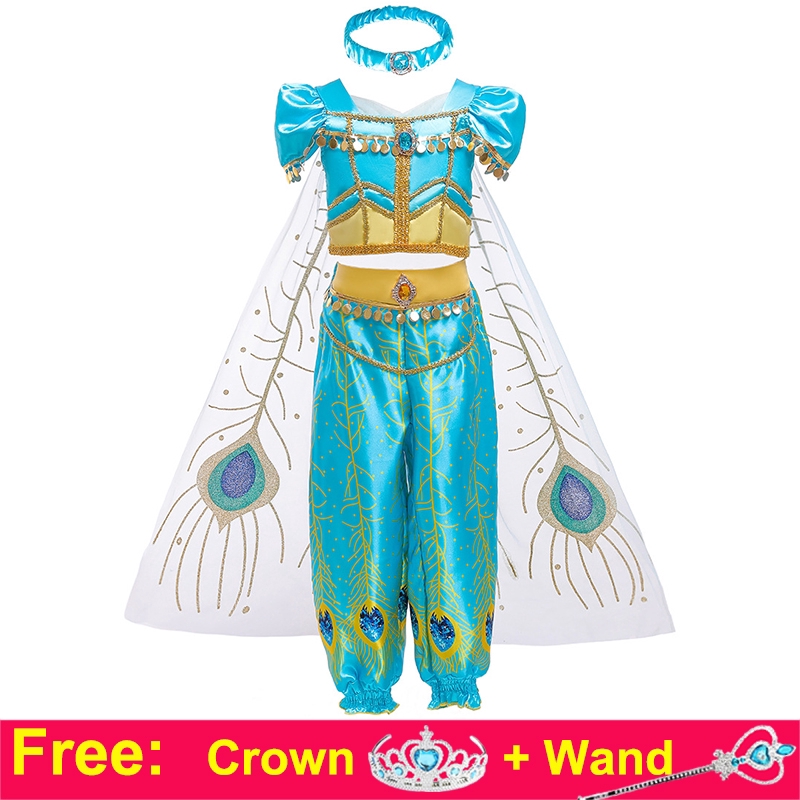 Đầm hoá trang nhân vật Aladdin cho bé gái