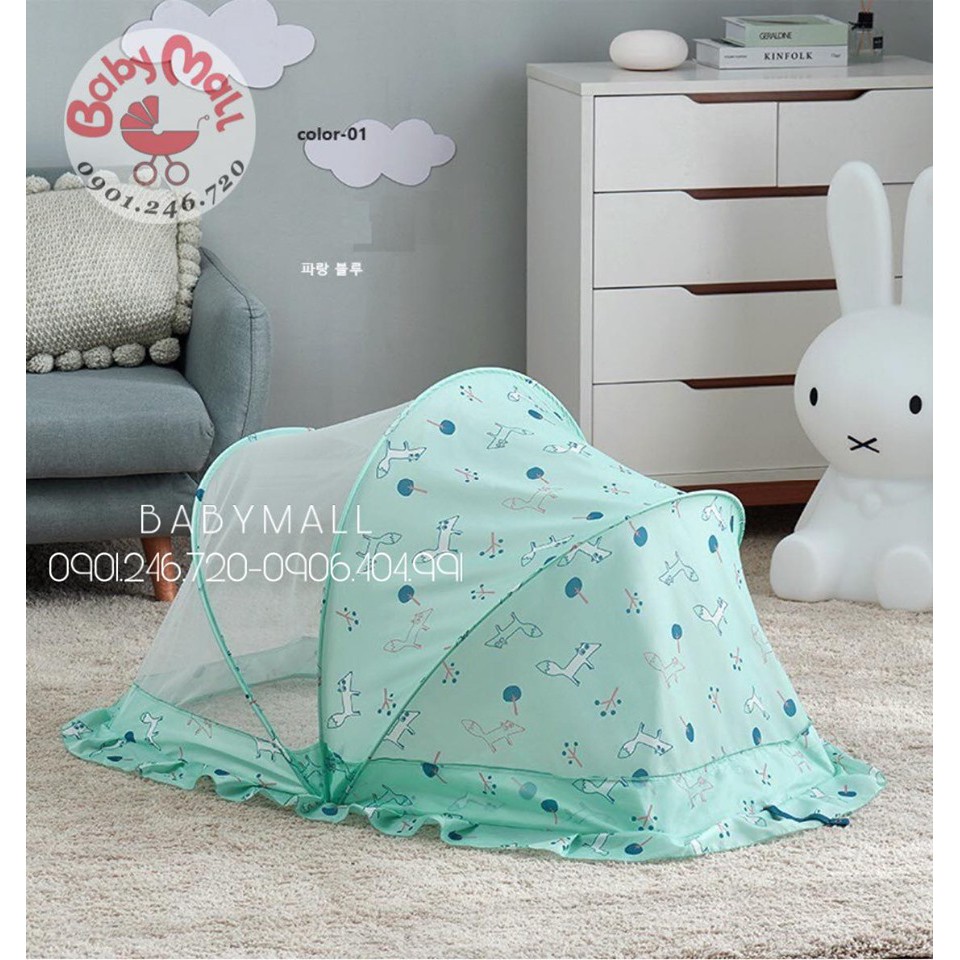 Mùng chụp sơ sinh gấp gọn cao cấp