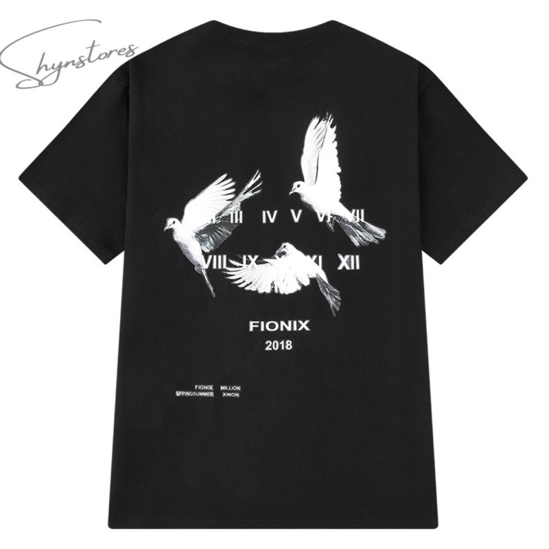 Áo thun tay lỡ Unisex Shynstores - áo phông nam nữ form rộng freeship