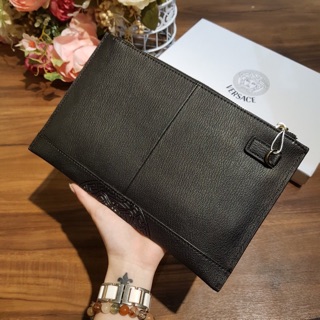 Ví Cầm Tay Versace Chất Da Siêu Mịn